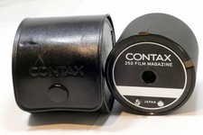 Contax 250 Film Magazine, film back RTS mint with case - OEM