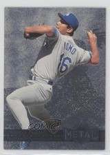 1996 Fleer Metal Universe Platinum Edition Hideo Nomo #186 a8a