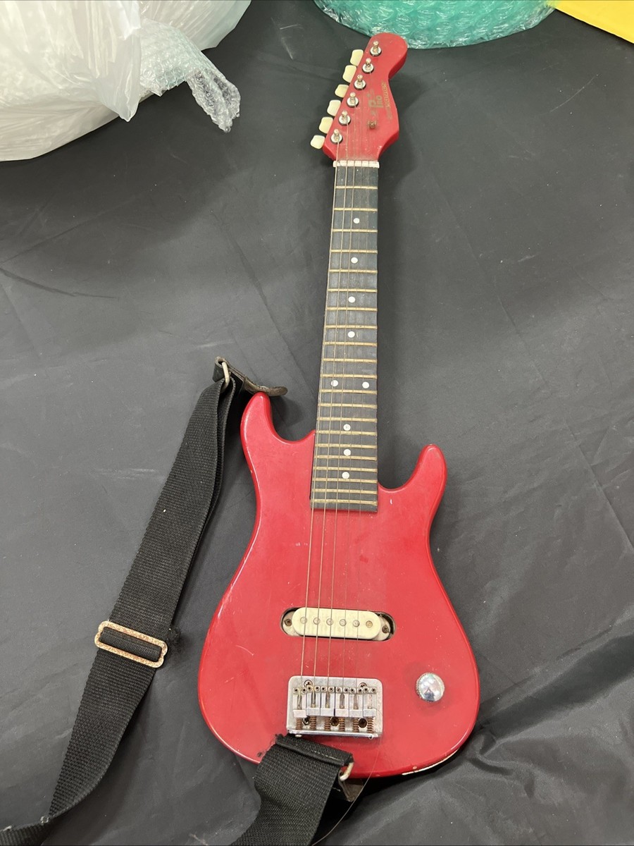Vtg Jr. Pro By Synsonics Mini Electric Guitar Child Size 28.5