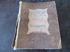 Brown Brothers '' Fifty years of Progress'' 1889 to 1939. Motor Catalogue.