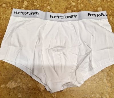 #ad #ad Fairtrade Cotton Mens Briefs Pants to Poverty Red Underwear Size S red XL white GBP 5.00