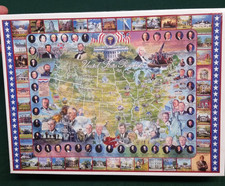 United States Presidents 1000pc Puzzle White Mountain Puzzles