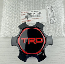 New Genuine Oem Toyota 16-21 Tacoma Trd Pro Wheel Center Cap Pt280-35170-02 New Genuine Oem Toyota 16-21 Tacoma Trd Pro Wheel Center Cap Pt280-35170-02