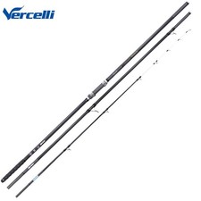 VERCELLI Canna da Surfcasting da Pesca in Acqua Salata SPYRA GRANDEZZA 4,17m ...