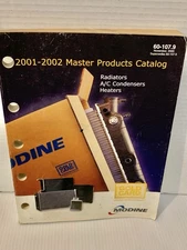 Modine 2001-2003 Master Products Catalog Radiator A/C Heaters. 60-107.9 Parts