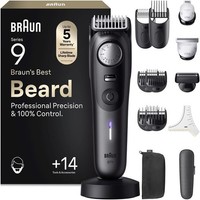 Braun Series 9 Titanium Beard Trimmer 52 Lengths BT9565 New Series OPEN BOX