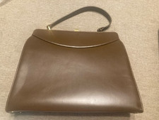 Vintage Brown Faux Leather Purse