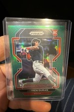 2022 Panini Prizm - Tier II Jarren Duran #149 Green Prizm (RC)