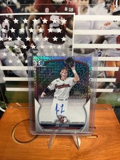 2023 Bowman Chrome Mega Box Joe Lampe BCMA-JL Mojo Refractor Auto Guardians