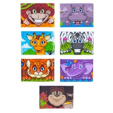 7 Jungle Animals Ukrainian Easter Egg Decorating Wraps Heat Shrink Sleeves