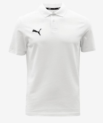 Puma Herren Team Goal Polo T-Shirt ASIA SP weiß Run Tee Freizeit GYM Trikot 6...