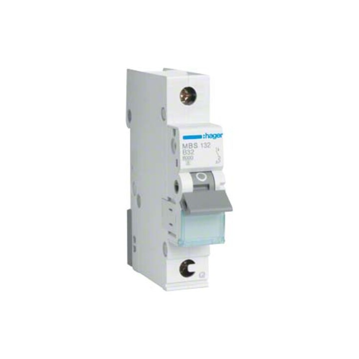 Hager MBS132 Leitungsschutzschalter 1polig 32A 400V