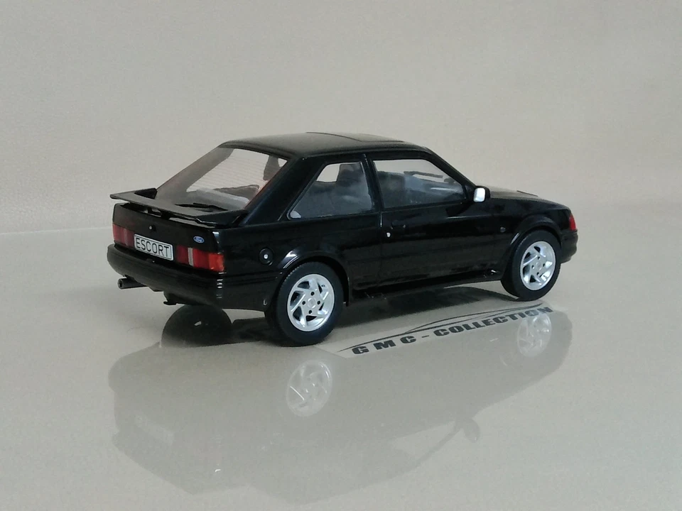 FORD ESCORT MK IV RS TURBO 1990 NERO BLACK MCG 1/18 (NO MiNiCHAMPS AUTOART) - Immagine 3 di 4