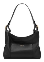 Biasia Pocket Hobo Bag S Schultertasche UmhäNgetasche Tasche Nero Schwarz Neu