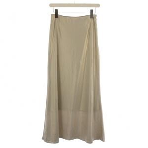 Ameri VINTAGE 23SS Pencil Glitter Flare Skirt Bei… - image 7