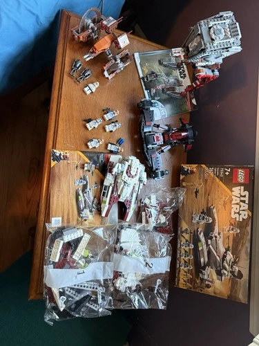 OPEN TO OFFERS Lego Star Wats Mega Lot Retired Sets And Minifig Lot