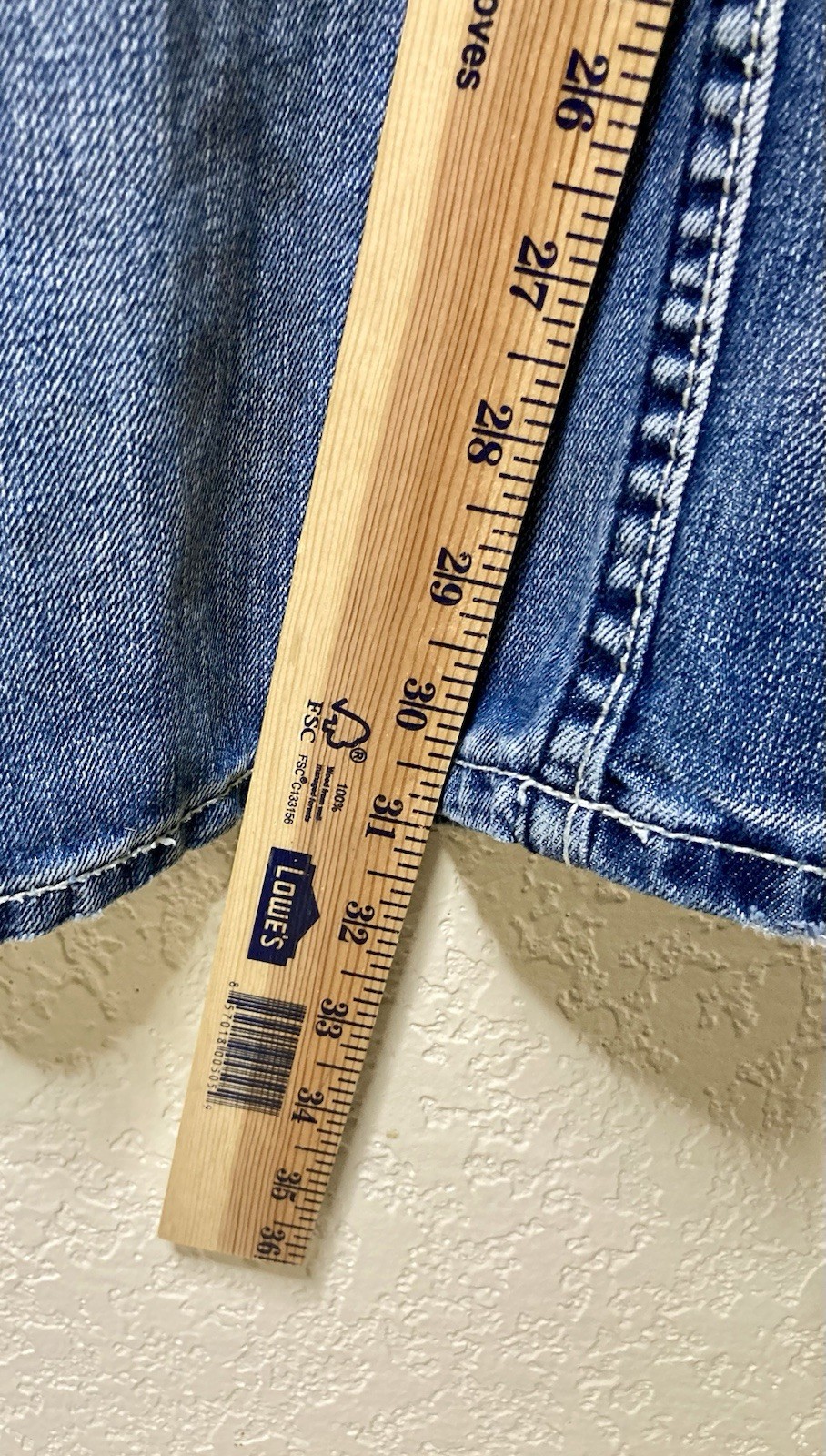 Flypaper Jeans Men 38x32 Denim Pants Blue Boot Cut Straight Fit Heavy Cross