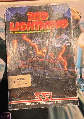 SSI Computer Wargame Red Lightning VG/NM
