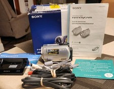 Sony Handycam DCR-SR42 Camcorder 30GB HDD 40x Opt Zoom- Charging Dock And Extras