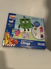 Numberblocks Clings Reusable Character Sheet Stickers 94746
