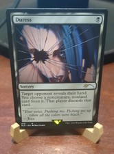 MTG: Duress RARE #479, NM Arcane: Secret Lair Drop Black Sorcery Card!!