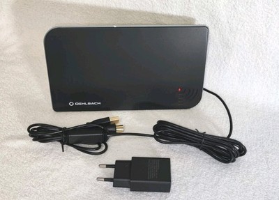 Oehlbach DVB-T2 Zimmerantenne aktiv | Sehr guter Empfang | Komplett mit Netzteil