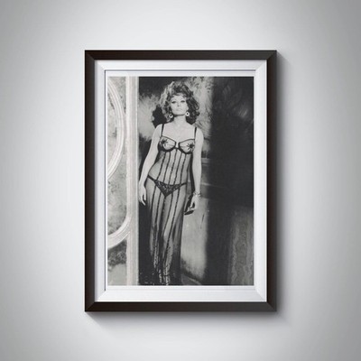 Sophia Loren Model Schauspielerin A4 Promi Poster Wandbild Deko Druck Bild