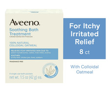 Aveeno Soothing Bath Moisturizer Soak for Eczema Relief, Natural Colloidal Oatme