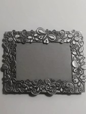 Pewter Sheffield Home Butterfly Picture Photo Frame 4"x6" 