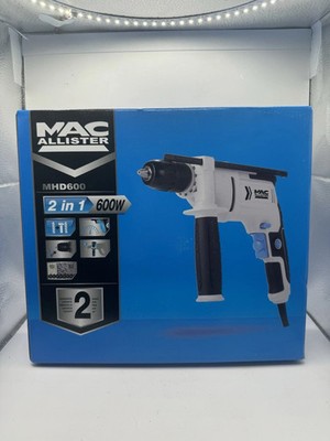 Original brandneu Mac Allister 240 V MHD600 2in1 600 W kabelgebundene Schlagbohrmaschine versiegelt