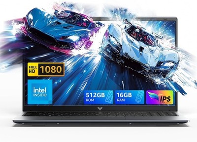 Laptop 15,6'' Full HD   Intel N97 | 16GB RAM | 512GB SSD | Metallgehäuse   
