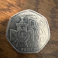 VC Victoria Cross 50p 2006 Circulated Condition. Check out my other 50p coins.