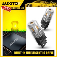 3157 4057 Led Front Turn Signal Lights For Gmc Sierra 1500 99-2013 Amber 110set
