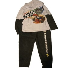 Mario Kart Boys' Cosplay Hoodie Tee and Jogger Pants Set, 2-Piece, Size 4