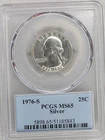 1976-S Bicentennial Washington Quarter PCGS MS65 Silver 25C Presidential Series