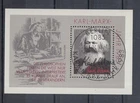 GDR  1983 Souvenir Sheet used - Karl Marx Economist, sociologist, and philosophe