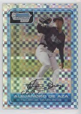 2006 Bowman Chrome Prospects X-Fractor 110/250 Alejandro De Aza #BC8 0e2x