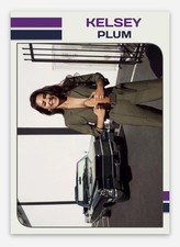 Kelsey Plum Legs Model Car Promo Custom Card Limited Print Los Angeles Sparks