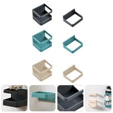 3 Sets Wall-mounted Umbrella Storage Rack Easy Install Plastic Umbrella Holders