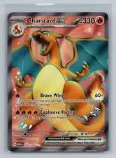 Charizard ex Holo Ultra Rare SV: Scarlet Violet 151 183/165 NM