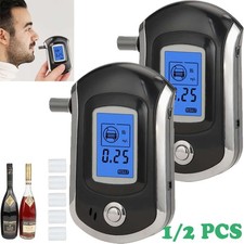 Portable Digital LCD Breath Alcohol Tester Professional Breathalyzer Detector US