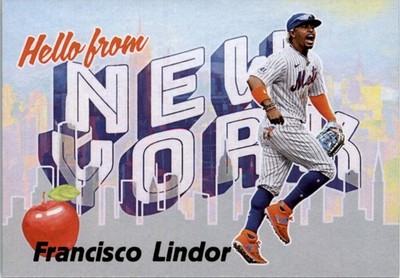 2022 Topps Archives Topps Postcards #PC5 Francisco Lindor - BB