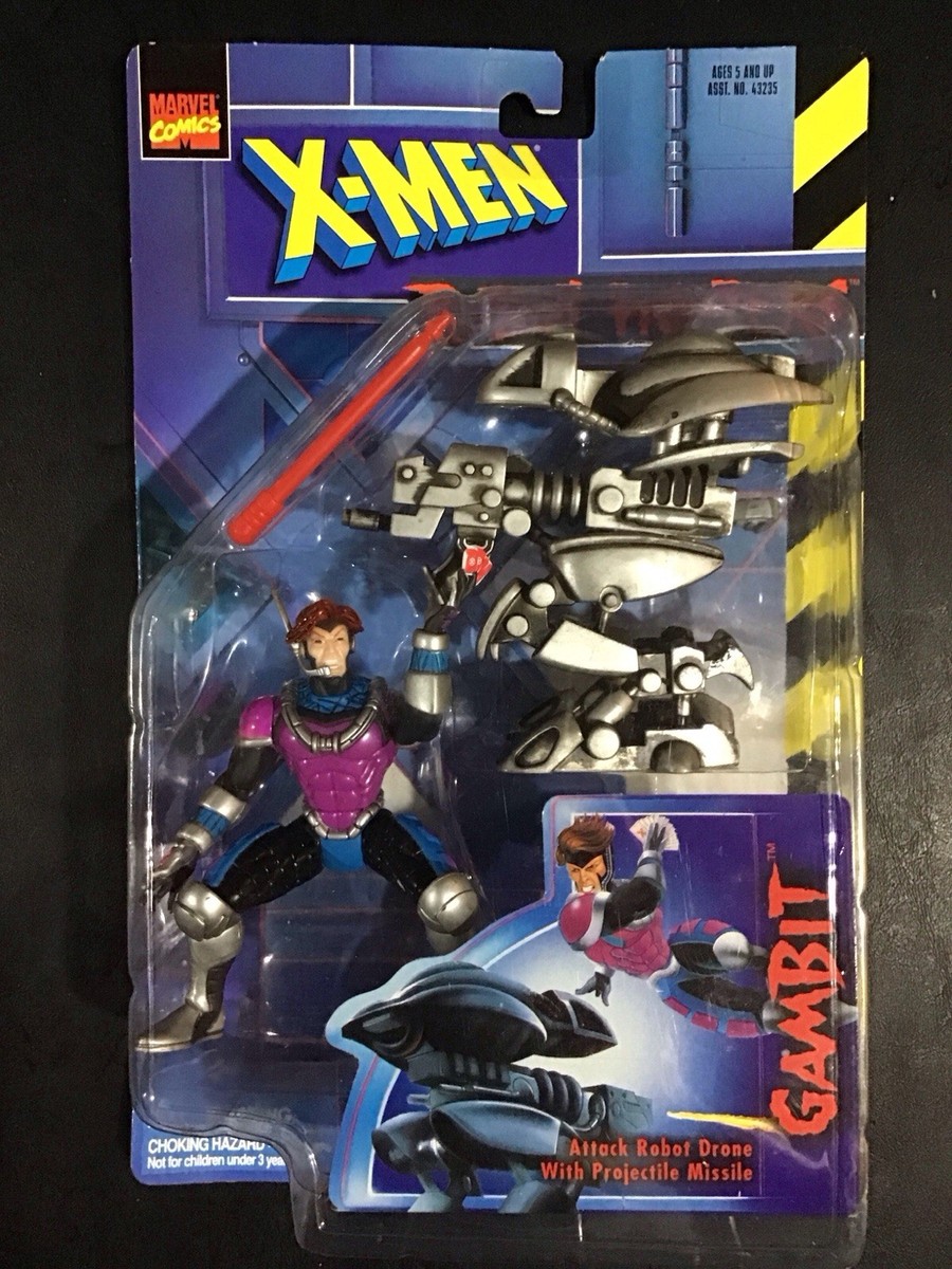hい Marvel X-men Robot Fighters Gambit ToyBiz 1997 Action Figure