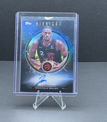 Jonathan Mogbo – 2025-26 Topps Midnight Basketball · Midnight Oil Marks #MO-JM Jonathan Mogbo