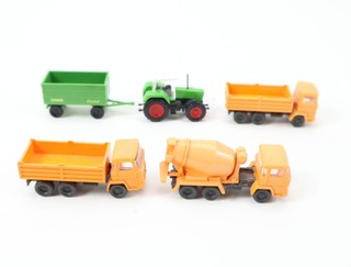Wiking N 4x modelo de coche tractor hormigonera volquete colección 1:160