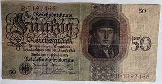 50 Reichsmark 1924
