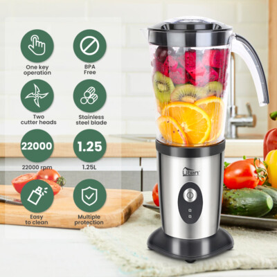 9 in 1 Standmixer Smoothie Maker BPA-freie Rührmaschine Milchshaker Ice-Crusher