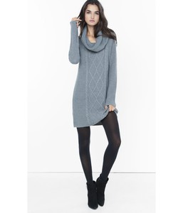 gray cowl neck sweater