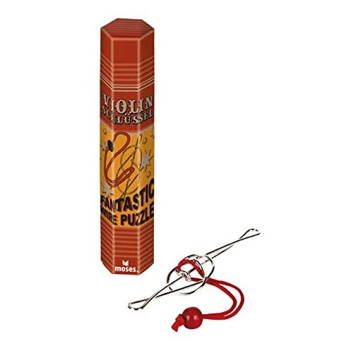 Moses Verlag Fantastic Wire Puzzles 4er Set knobeln Metall Rätsel puzzeln  - Bild 4 von 4