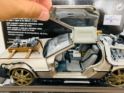 Universal Solar Star Delorean Back to the Future III Rail1/18 Scale DieCast 2714